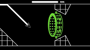 Play Geometry Arrow online - fast-paced arrow platformer game